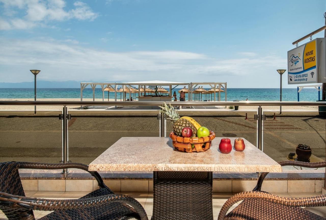 House Kostas On The Beach Sarti Exterior photo